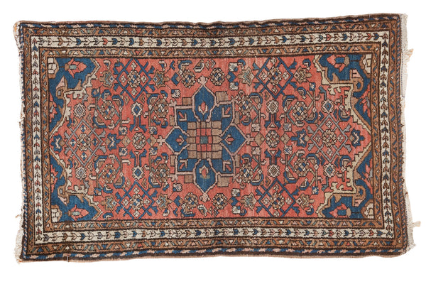 2.5x4 Distressed Malayer Rug // ONH Item ee002078