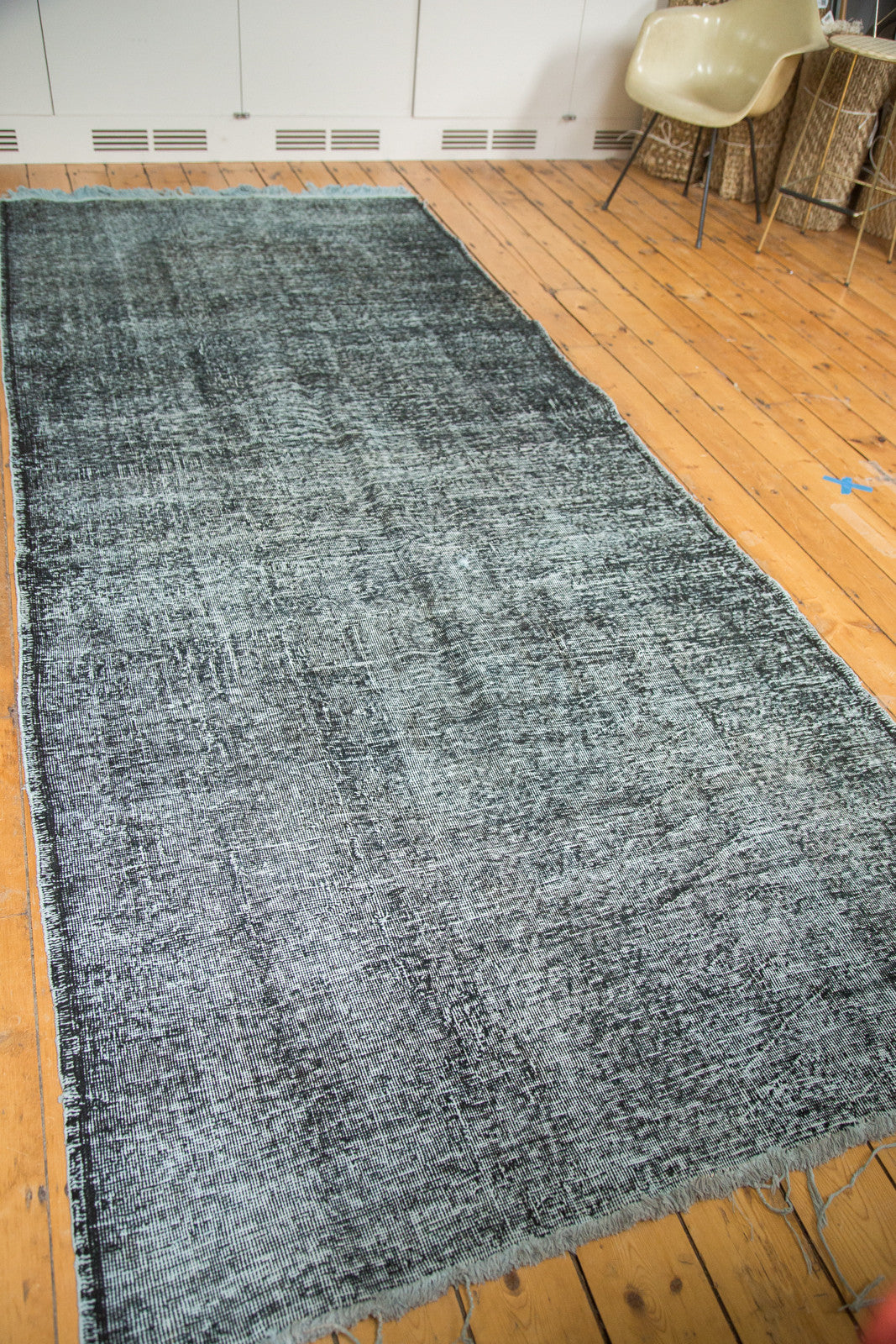 5x12 vintage overdyed gallery rug runner onh item ee002079