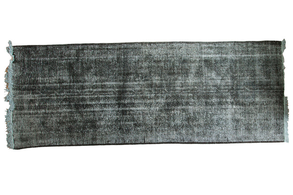 4'9" x 12'10" Vintage Overdyed Gallery Rug Runner / Item ee002081 image 1