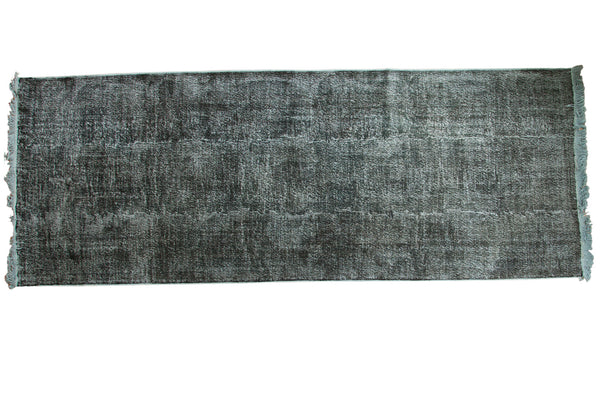 5x13.5 Vintage Overdyed Distressed Gallery Rug Runner // ONH Item ee002082