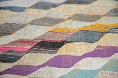 5x9.5 Vintage Rag Rug Carpet // ONH Item ee002108 Image 3