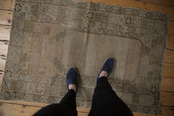 3x5 Vintage Distressed Oushak Prayer Rug // ONH Item ee002128 Image 1