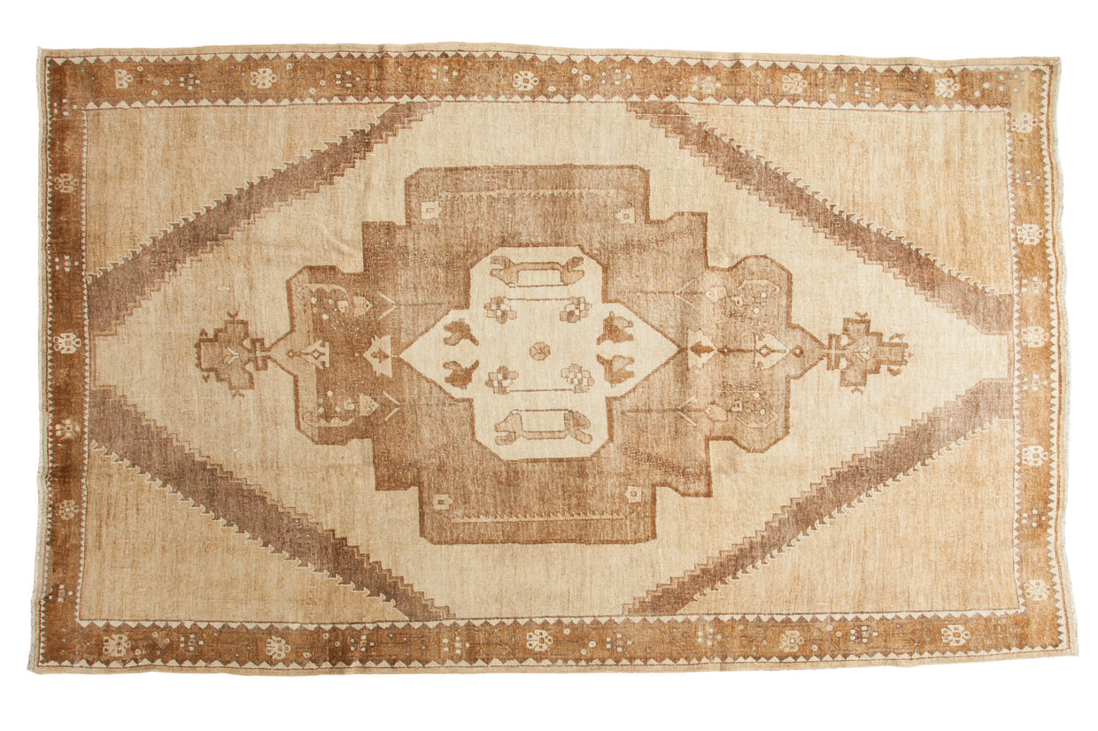 6x10 Vintage Oushak Carpet // ONH Item ee002134