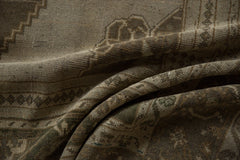 6.5x10 Vintage Distressed Oushak Carpet // ONH Item ee002145 Image 11