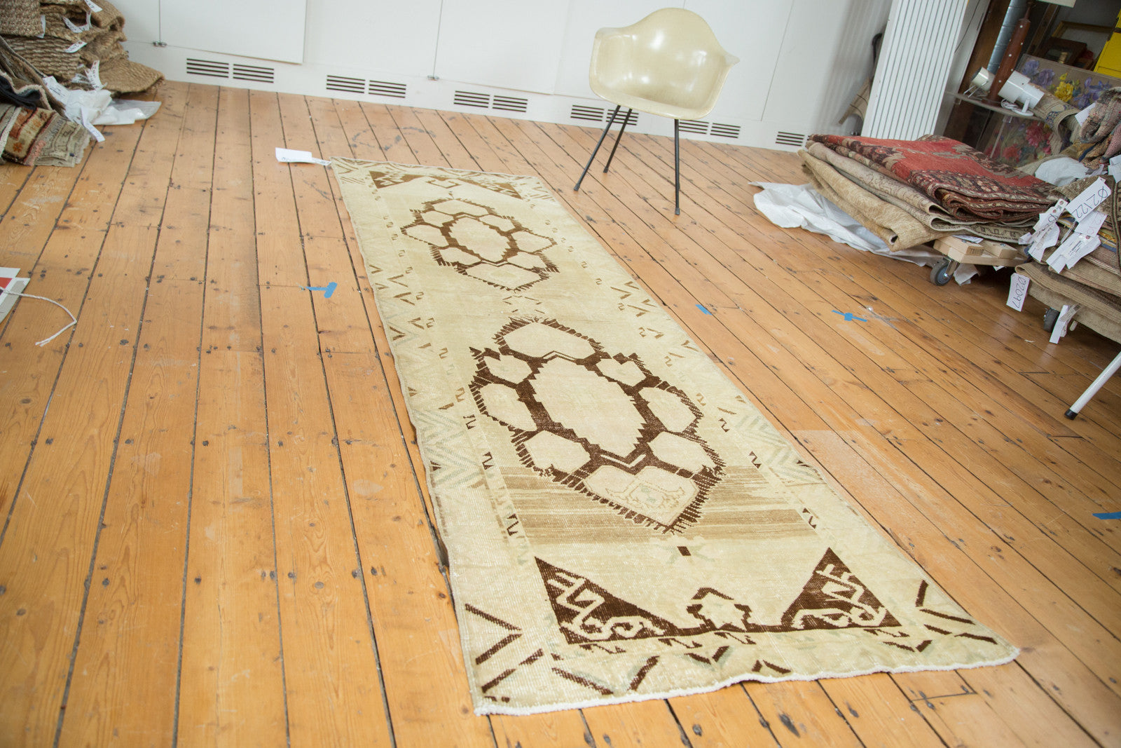 3x10 Vintage Oushak Rug Runner // ONH Item ee002146 Image 1