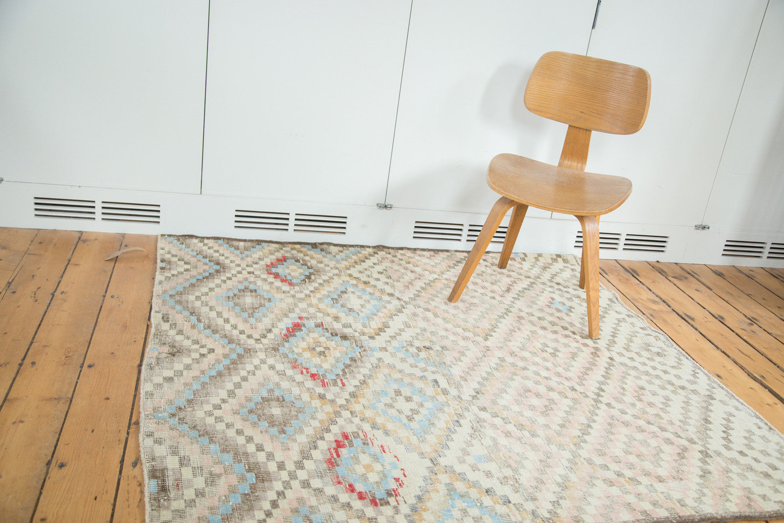 5.5x5.5 Vintage Oushak Distressed Square Rug // ONH Item ee002148 Image 1