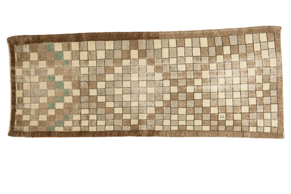 2'9" x 7' Vintage Oushak Distressed Rug Runner / Item ee002151 image 1