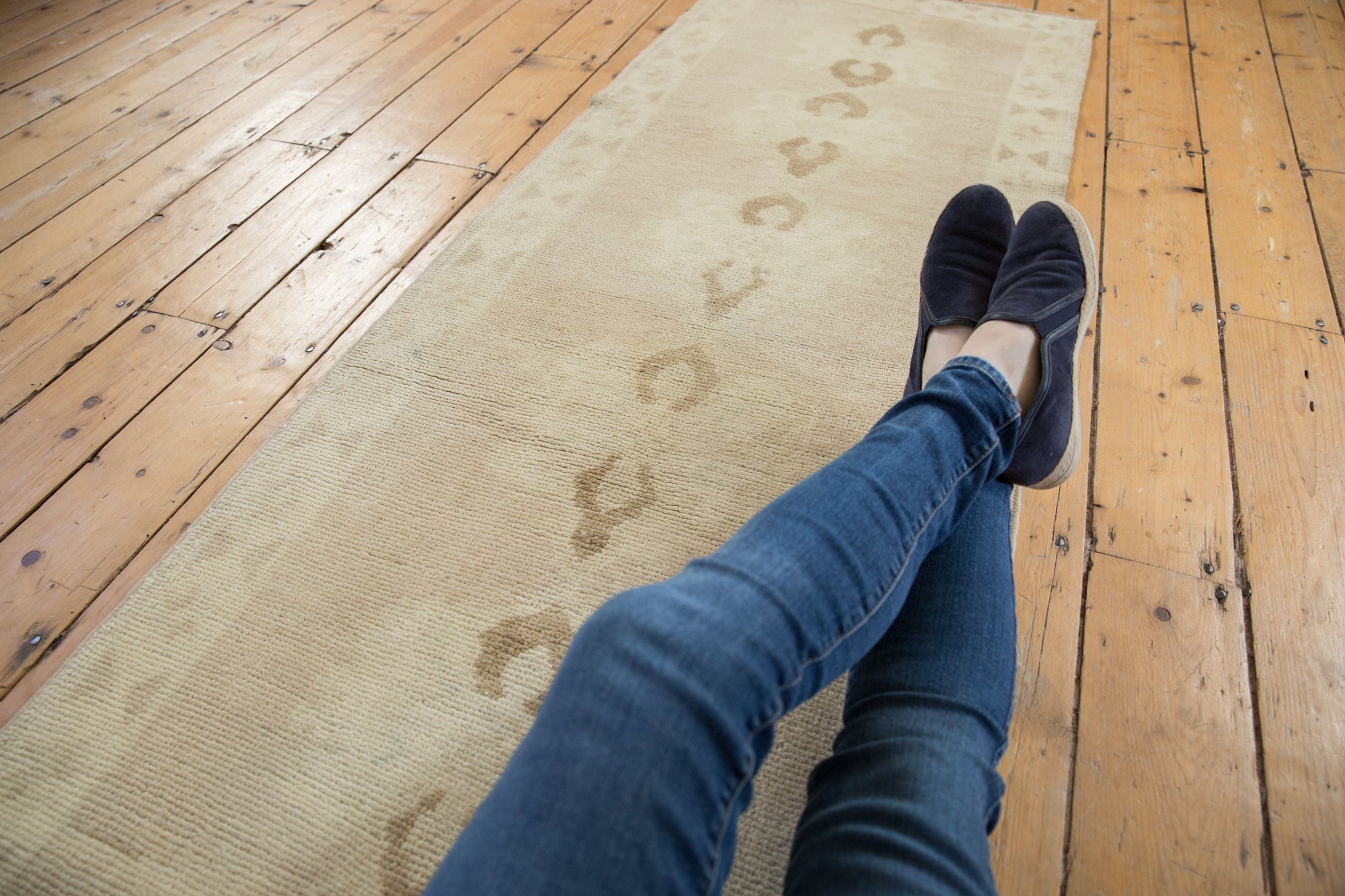 2.5x8 Vintage Oushak Rug Runner // ONH Item ee002158 Image 1