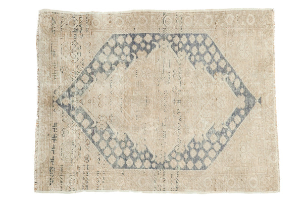 2.5x3.5 Vintage Oushak Distressed Rug Mat // ONH Item ee002163