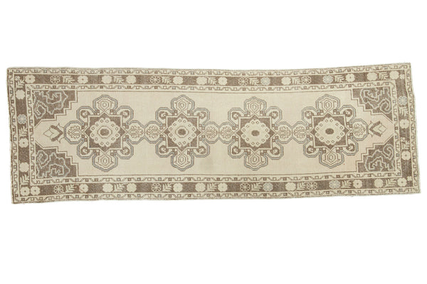 3'2" x 9'7" Vintage Oushak Distressed Rug Runner / Item ee002165 image 1