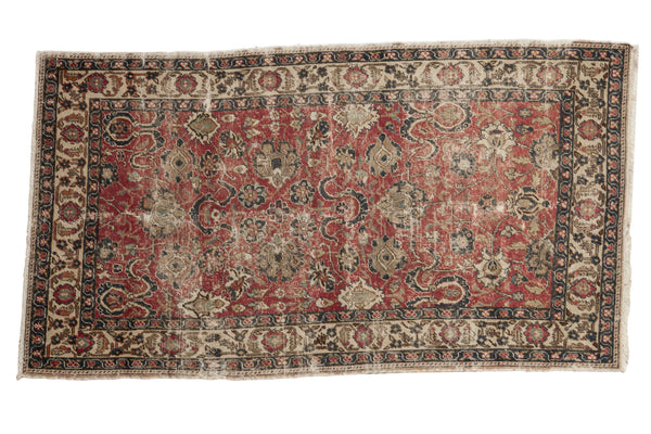 3.5x6 Vintage Distressed Oushak Rug // ONH Item ee002171