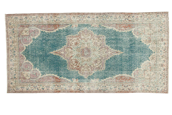 3x6 Vintage Oushak Distressed Rug Runner // ONH Item ee002173