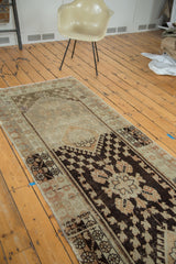 3.5x10 Vintage Distressed Oushak Rug Runner // ONH Item ee002175 Image 2