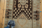 3.5x10 Vintage Distressed Oushak Rug Runner // ONH Item ee002175 Image 7