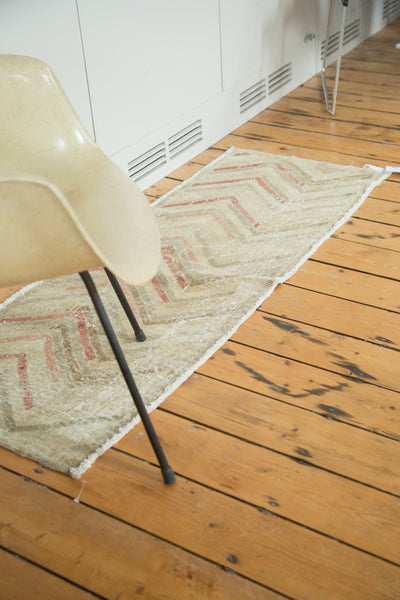 2x5 Vintage Oushak Distressed Rug Runner // ONH Item ee002182 Image 6