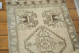 2x3.5 Vintage Oushak Distressed Rug Mat // ONH Item ee002185 Image 4