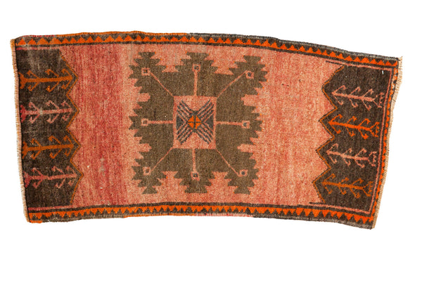 1.5x3.5 Vintage Oushak Rug Mat Runner // ONH Item ee002193