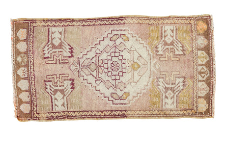 1.5x3 Vintage Oushak Rug Mat Runner // ONH Item ee002202