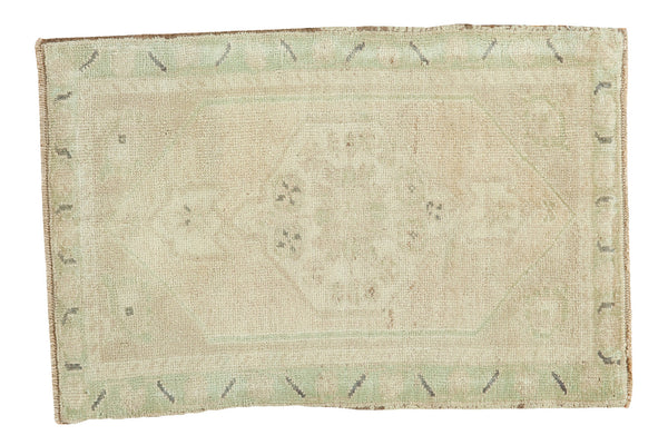 2x3 Vintage Oushak Rug Mat // ONH Item ee002211