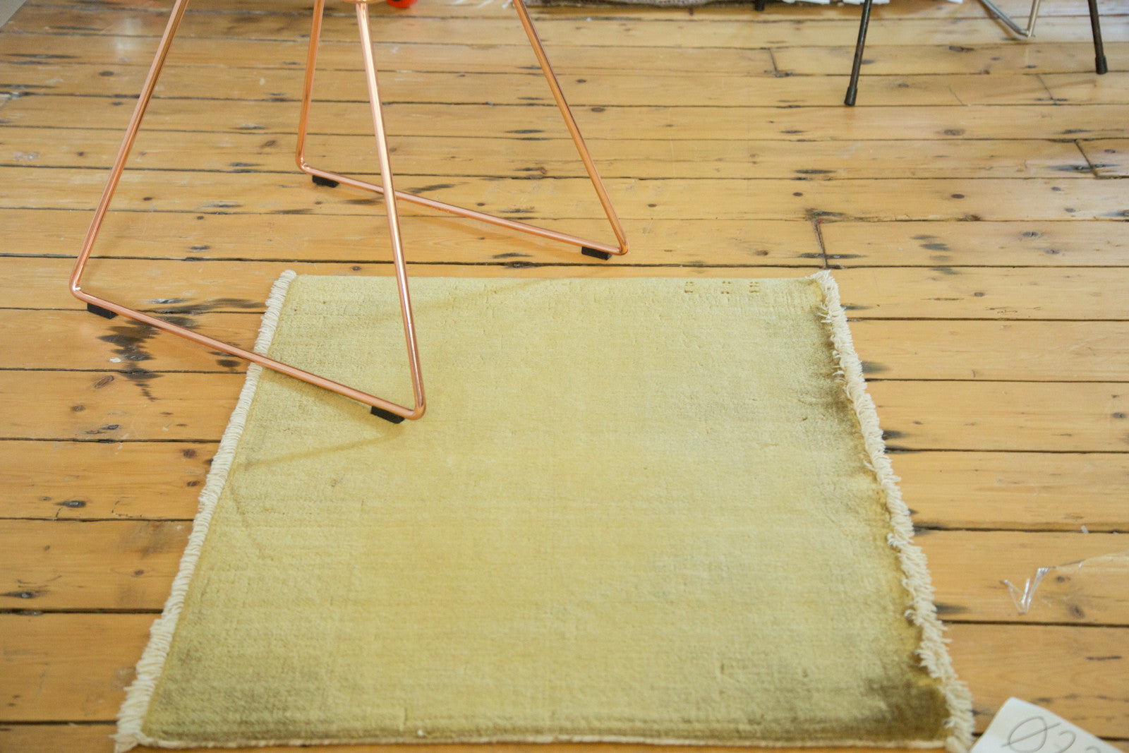 2x2.5 Vintage Chinese Square Rug Mat // ONH Item ee002221 Image 1