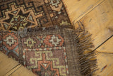 1.5x4.5 Vintage Kurdish Rug Runner // ONH Item ee002222 Image 4