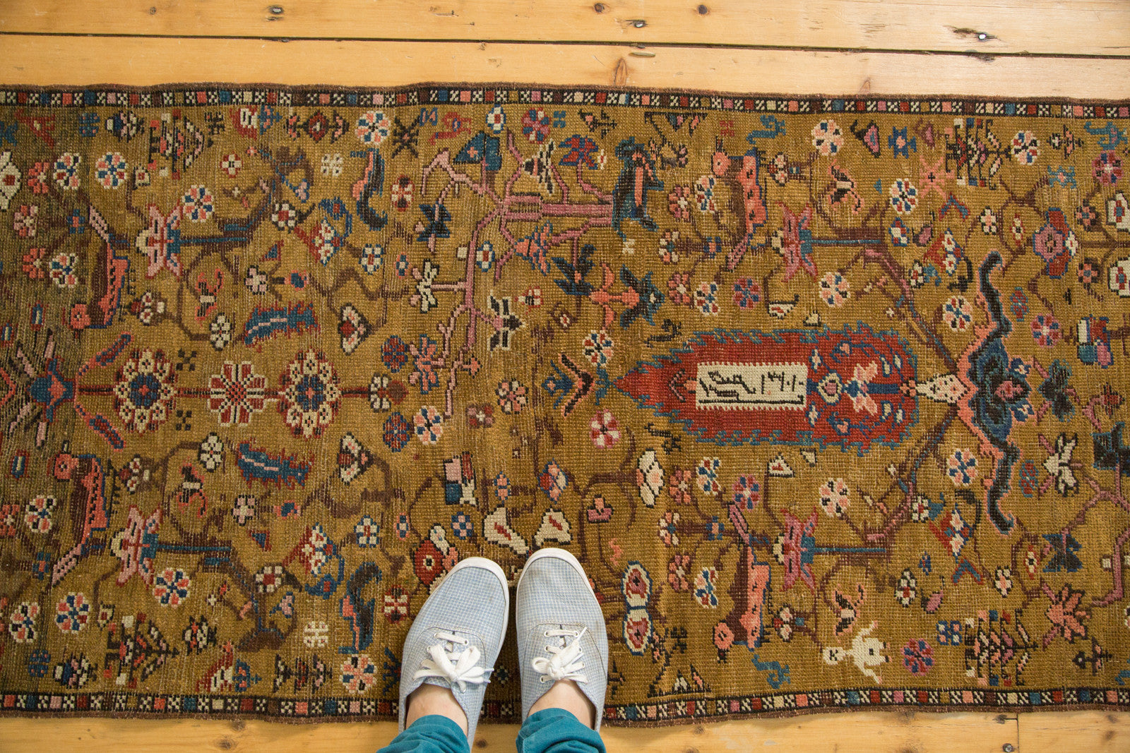 2.5x6.5 Antique Karabagh Rug Runner // ONH Item ee002228 Image 1