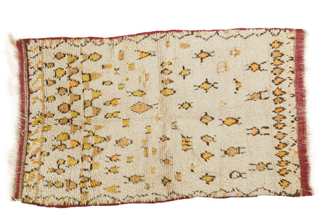 3.5x6.5 Vintage Moroccan Rug // ONH Item ee002231