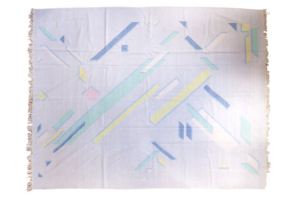 9x12 Vintage Dhurrie Carpet // ONH Item ee002238