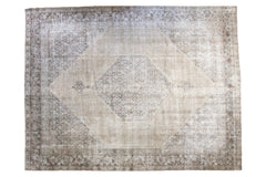 8.5x11 Vintage Tabriz Carpet // ONH Item ee002247
