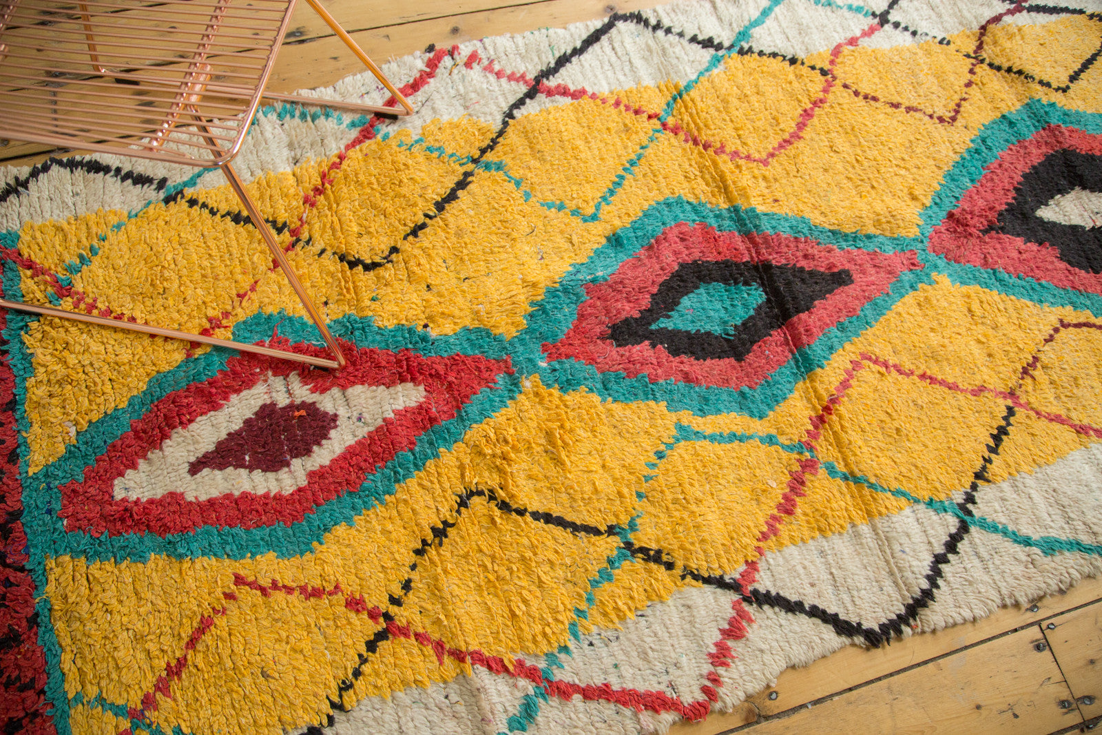 4x8 Vintage Moroccan Rug Runner // ONH Item ee002255 Image 1