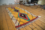 4x8 Vintage Moroccan Rug Runner // ONH Item ee002255 Image 2