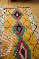 4x8 Vintage Moroccan Rug Runner // ONH Item ee002255 Image 6