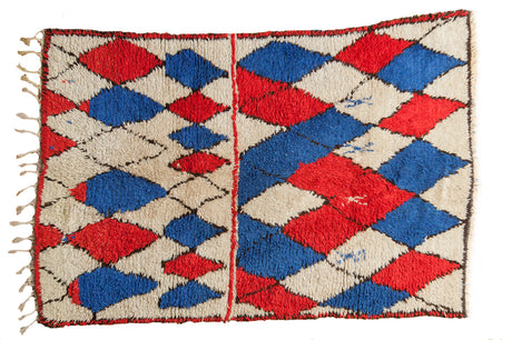 5x7.5 Vintage Moroccan Rug // ONH Item ee002256