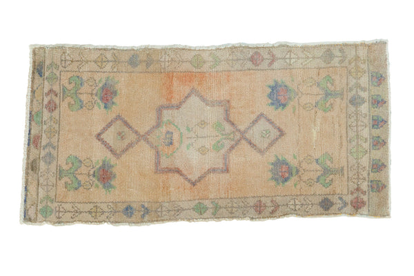 1.5x3.5 Vintage Oushak Rug Runner // ONH Item ee002262