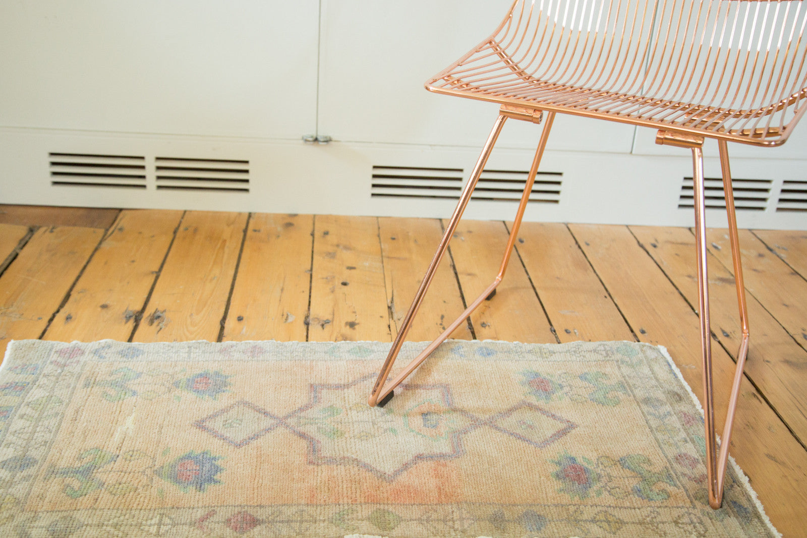 1.5x3.5 Vintage Oushak Rug Runner // ONH Item ee002262 Image 1