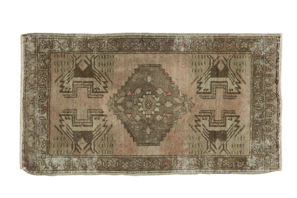 1.5x3 Vintage Oushak Rug Runner // ONH Item ee002263