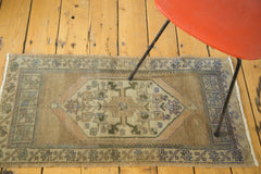 1.5x3.5 Vintage Distressed Oushak Rug Runner // ONH Item ee002266 Image 1