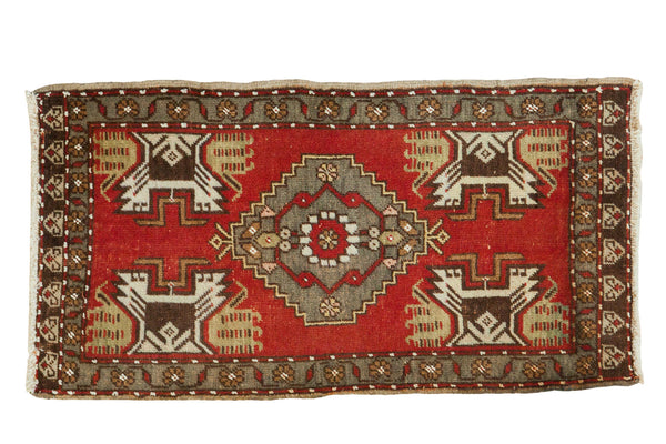 1'10" X 3'5" Vintage Oushak Rug / Item ee002268 image 1