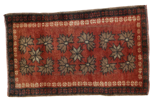 1.5x2.5 Vintage Oushak Rug Mat // ONH Item ee002286
