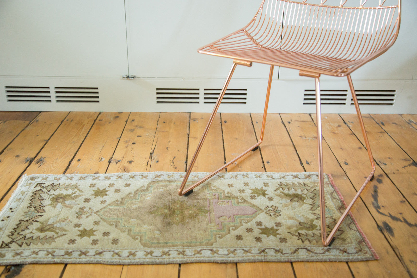  Vintage Oushak Rug Runner / Item ee002295 image 2