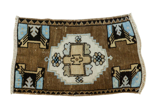 2x3 Vintage Oushak Rug Mat // ONH Item ee002299