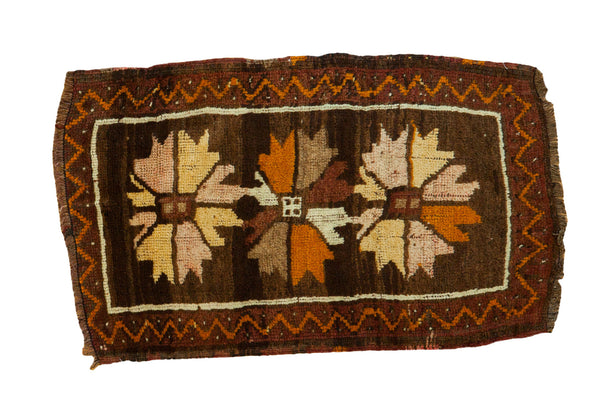 2x3 Vintage Oushak Rug Mat // ONH Item ee002302