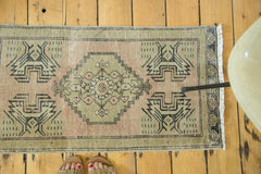 1.5x3 Vintage Oushak Rug Runner // ONH Item ee002304 Image 1