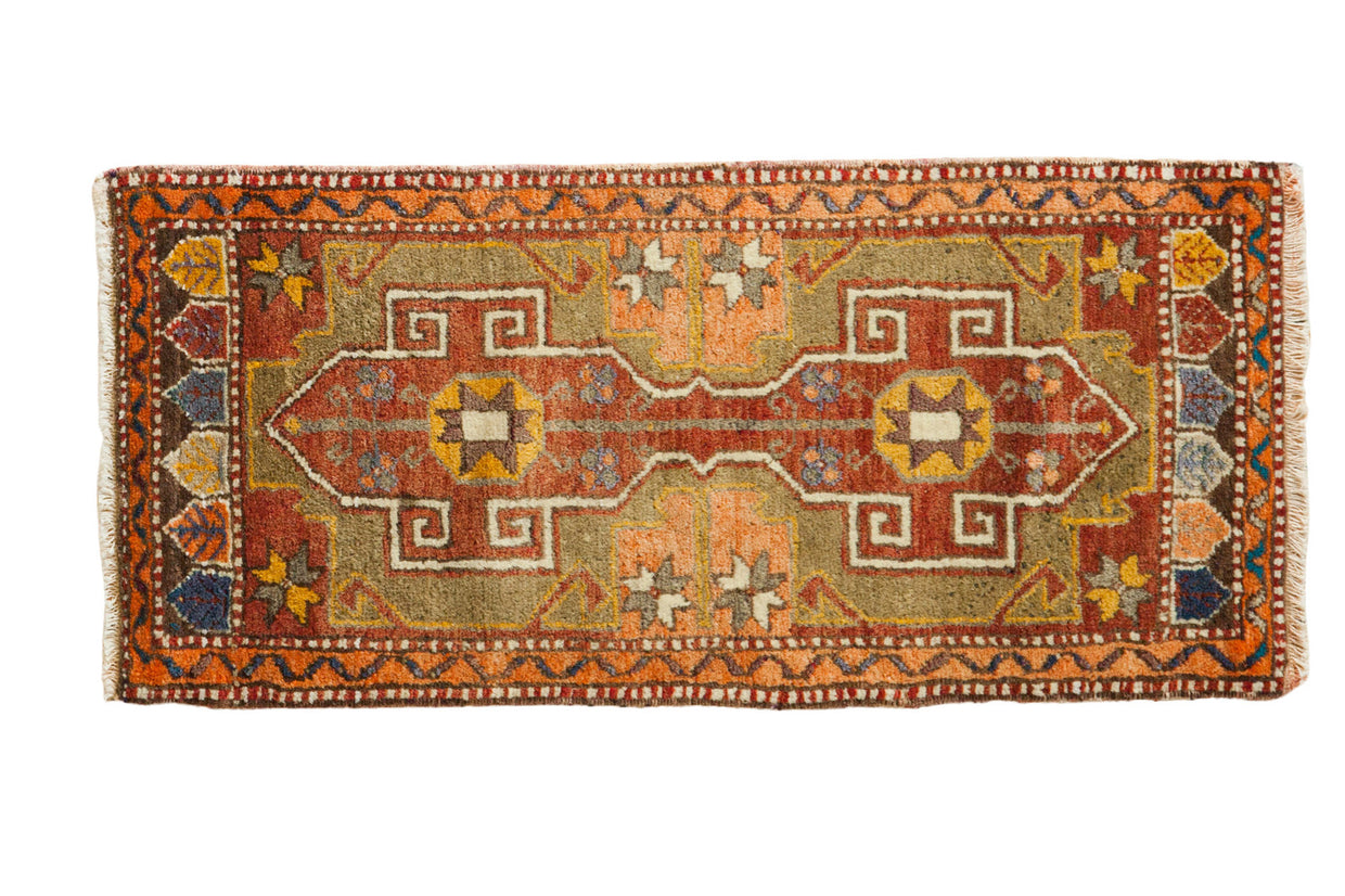 1.5x3.5 Vintage Oushak Rug Runner // ONH Item ee002307