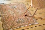 2x2.5 Vintage Karaja Square Rug Mat // ONH Item ee002331 Image 5