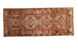 3x8 Distressed Transcaucasian Rug Runner // ONH Item ee002342