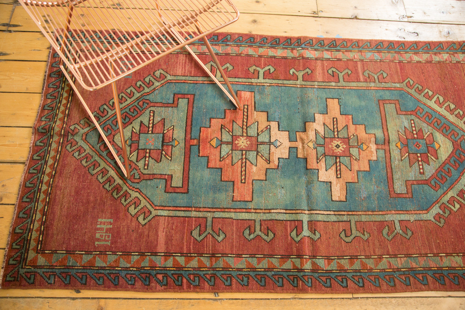 3.5x6 Vintage Caucasian Rug // ONH Item ee002343 Image 1