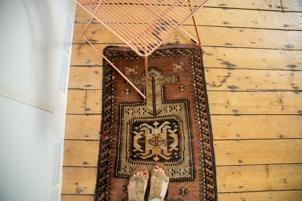 2x4 Vintage Oushak Rug Runner // ONH Item ee002349 Image 1