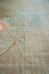 9.5x13 Vintage Distressed Oushak Carpet // ONH Item ee002366 Image 5