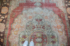 7.5x12.5 Vintage Distressed Oushak Carpet // ONH Item ee002371 Image 6